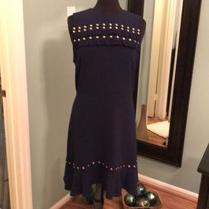 Michael Kors Dress in Navy Blue, XL, NWOT